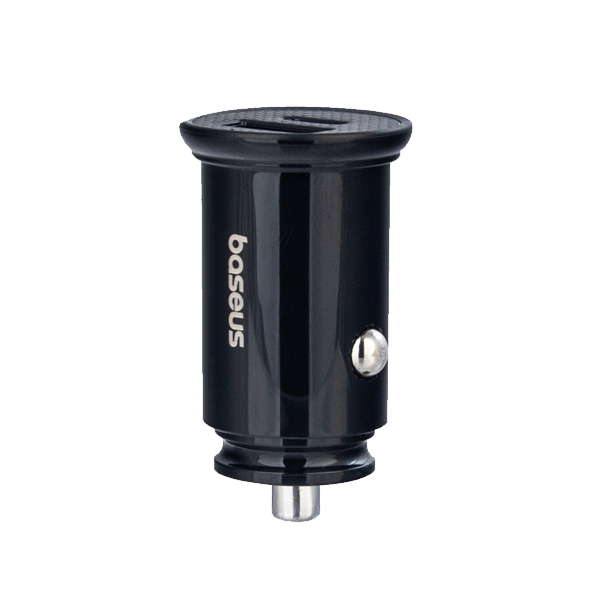 Блок питания автомобильный USB, Type-C BASEUS CCALL-YS01 30W, черный