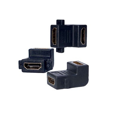 Адаптер-переходник HDMI F - HDMI F, H171, угловой 90 градусов