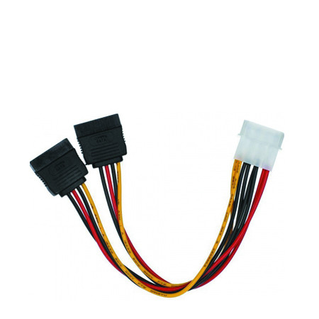 Переходник питания SATA-устройств (1big ->2SATA)