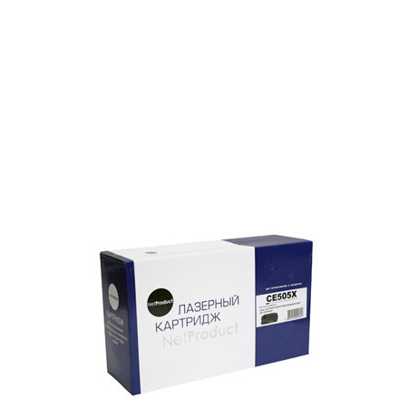 Тонер- картридж NETPRODUCT (N-CE505X) для HP LJ P2055/P2050 Canon №719H, 6,5K Тонер- картридж NETPRODUCT (N-CE505X) для HP LJ P2055/P2050 Canon №719H, 6,5K
