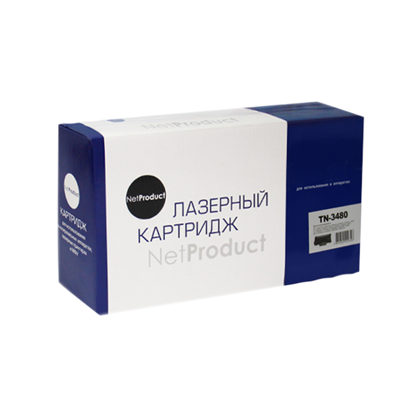 Тонер- картридж NETPRODUCT (N-TN-3480) для Brother HL-L5000D/5100DN/5200DW, 8K