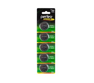 Батарейки PERFEO Lithium Cell (PF CR2430/5BL)