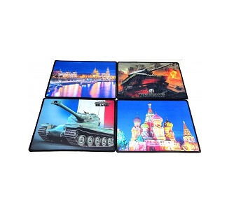 Коврики для мышки (сшитые, разные рисунки) 23х29см G-1