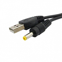 Кабель USB A(M) - DC 4.0x1.7mm(M) D10 NoName, 1м