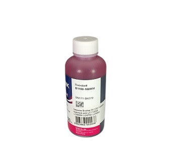Чернила INK TEC-B1100-100MM водорастворимые, Magenta, для картриджей Brother LC1100M, LC980M. 100 мл