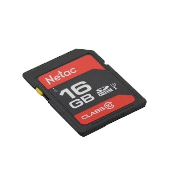 SDHC карта памяти NETAC 16GB P600 U1/Class 10 (80Mb/s)