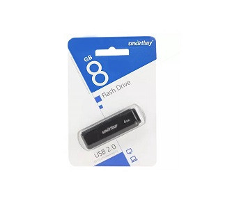 USB 2.0  накопитель SMARTBUY 8GB LM05  чёрный (SB8GBLM-K)
