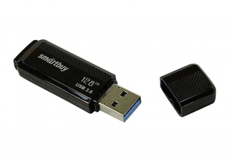 USB 3.0 накопитель SMARTBUY 128GB Dock чёрный (SB128GBDK-K3)