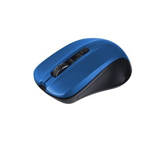 Мышь беспроводная оптическая PERFEO "REGULAR", 4 кн, DPI 800-1600, USB, тёмно-синий (PF-381-WOP-DBL)